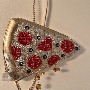 Betsey Johnson Pizza Purse